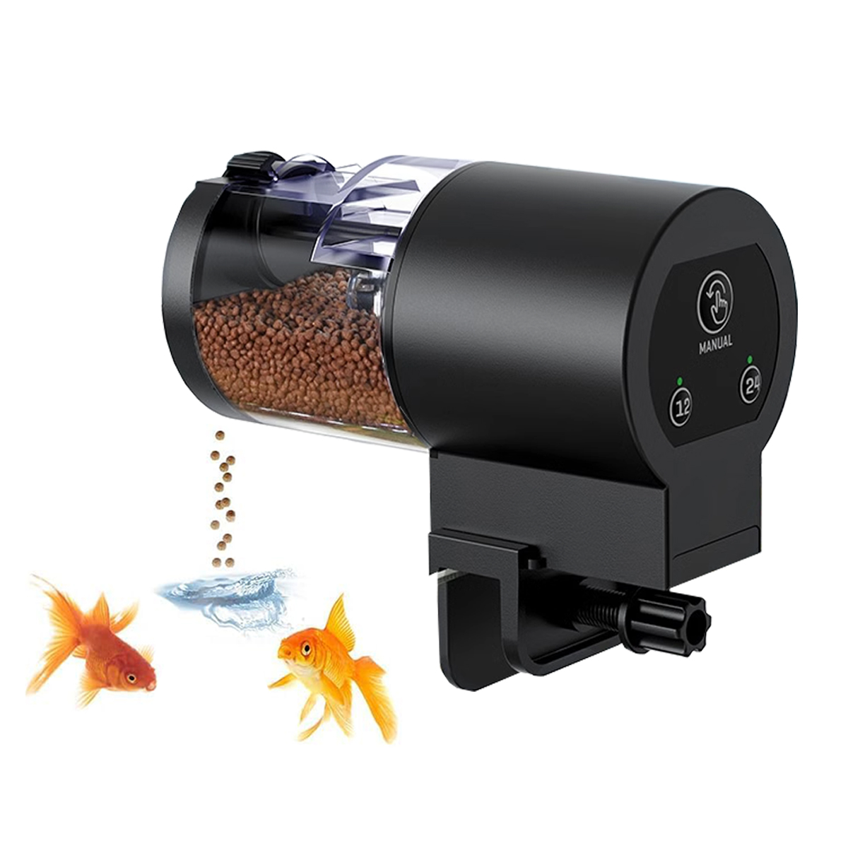 Aquarium Fish Auto Feeder - Pengumpan ikan otomatis untuk akuarium, kapasitas