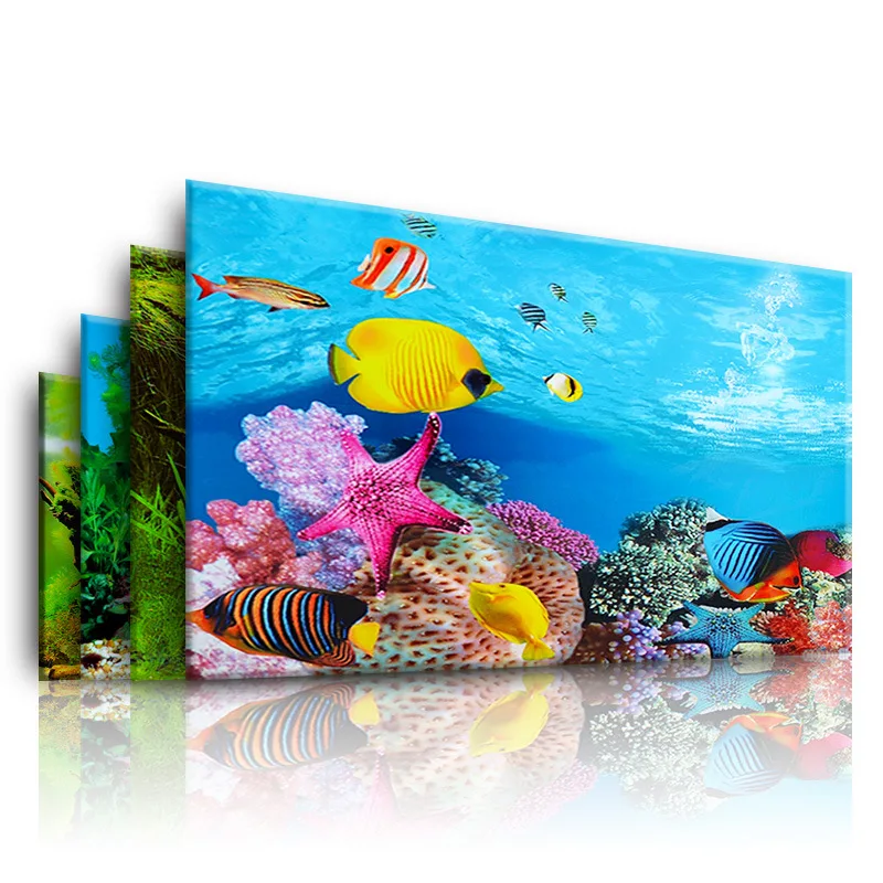 Aquarium Fish Enrichment - Latar Belakang untuk Akuarium 3d Poster
