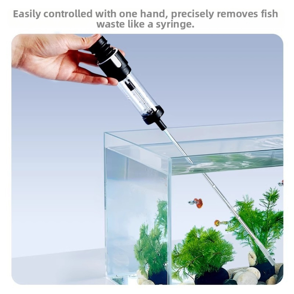 Gravel Vacuum Cleaner - 1 Buah Vakum Akuarium Untuk Pembersih