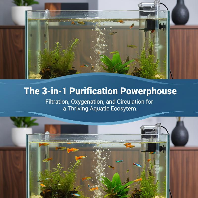 Aquarium Fish Keeping - Filter Akuarium Gantung di Belakang, Beroperasi