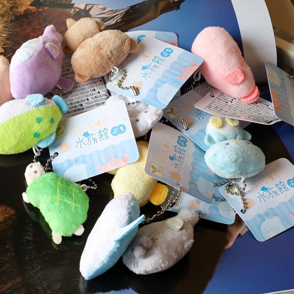 Aquarium Fish Keeping - Boneka Hewan Laut Kartun, Gantungan Akuarium,