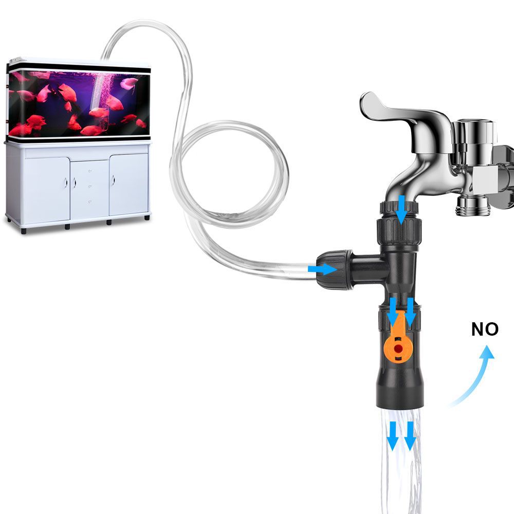 Gravel Vacuum Cleaner - Pengganti air akuarium bebas ember, alat