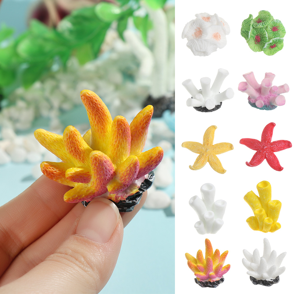 Aquarium Decoration Rock - Buatan Coral Ikan Tangki Ornamen Simulasi