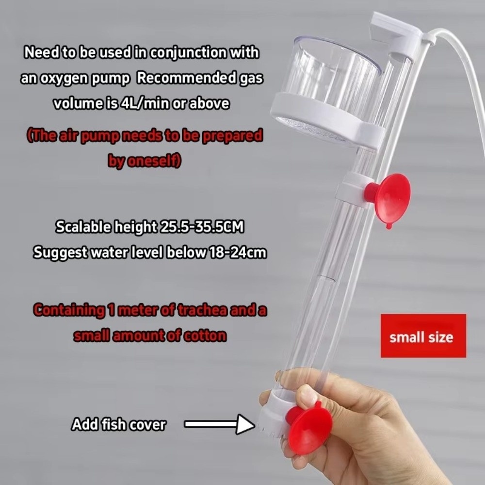Gravel Vacuum Cleaner - Penghisap Kotoran Ikan Tanpa Pompa, Sistem