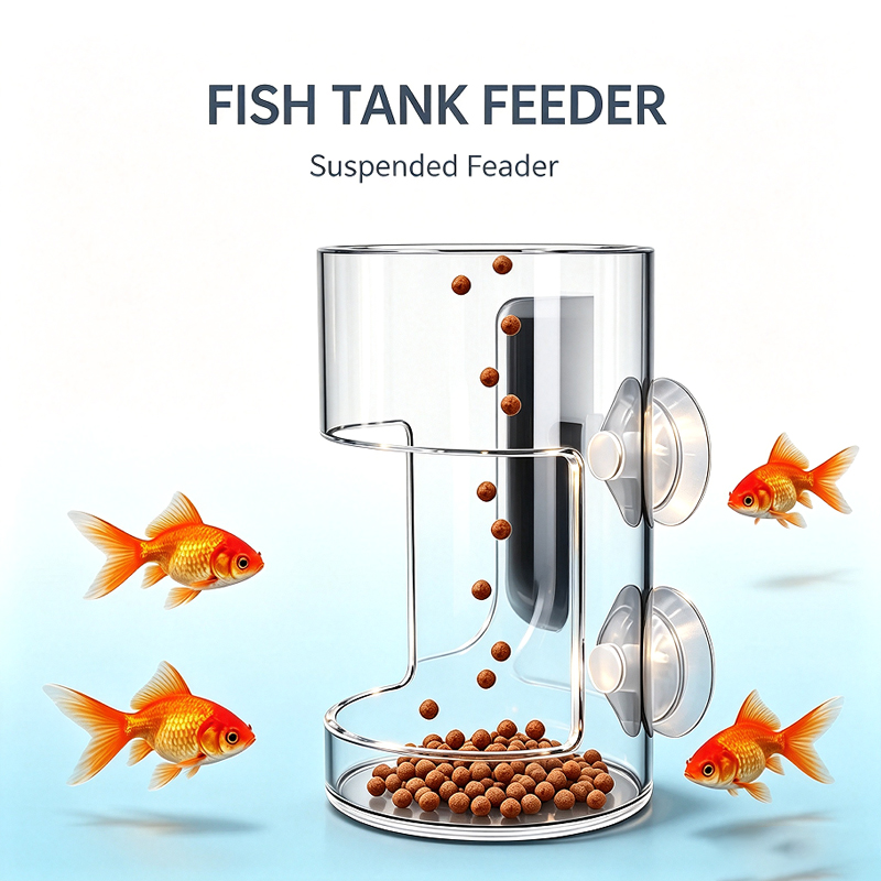 Aquarium Fish Parrot - Cincin Makanan Ikan Koi Mengambang Anti