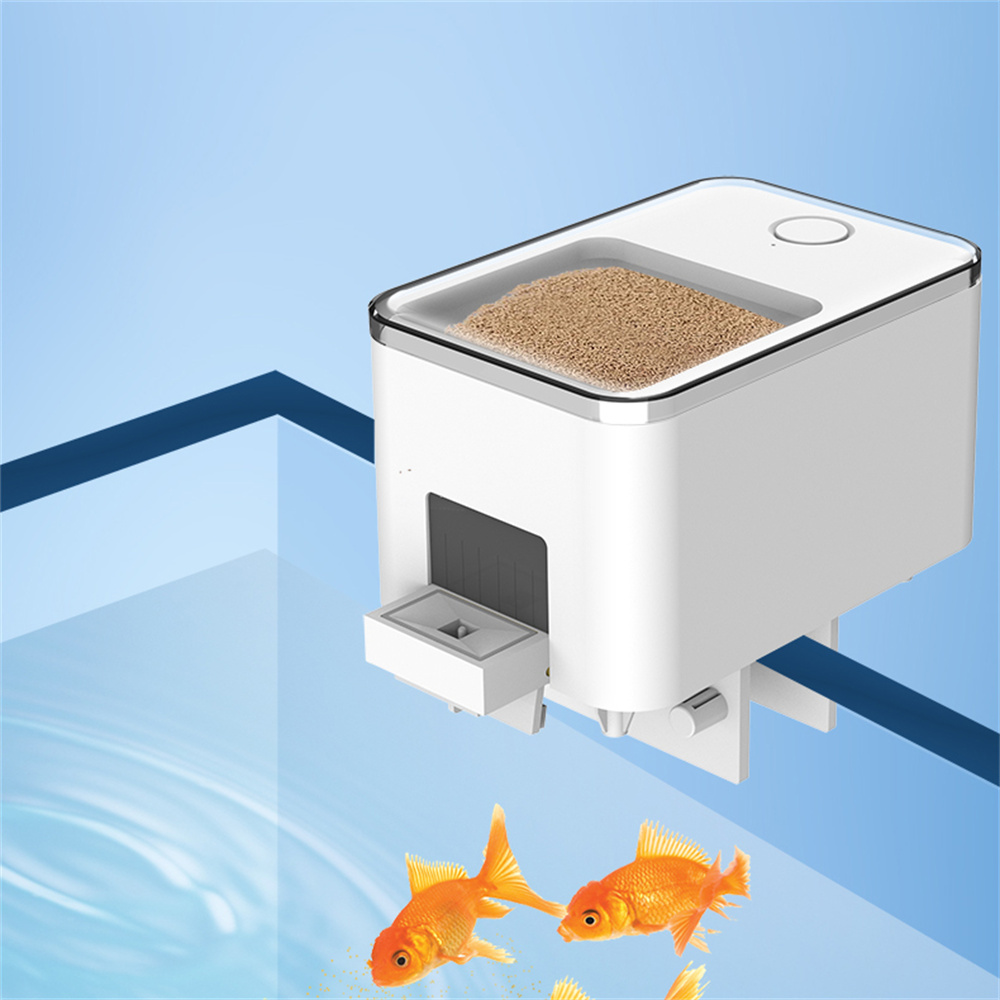 Aquarium Fish Auto Feeder - Pengumpan Otomatis Pintar WiFi Pengumpan Waktu