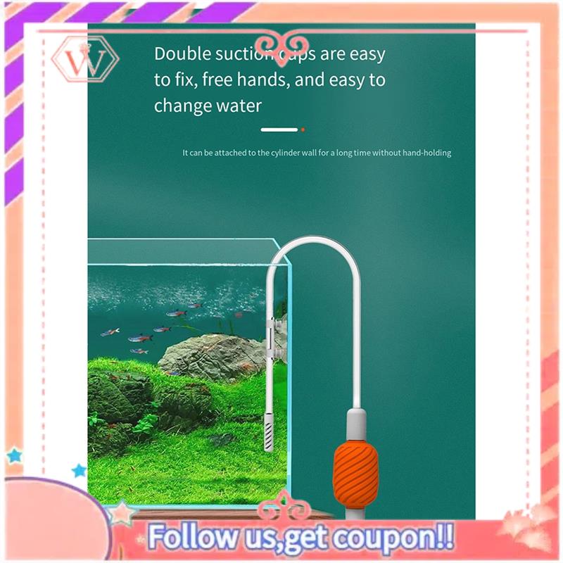 Gravel Vacuum Cleaner - Pembersih Kerikil Vakum Akuarium yang Ditingkatkan,