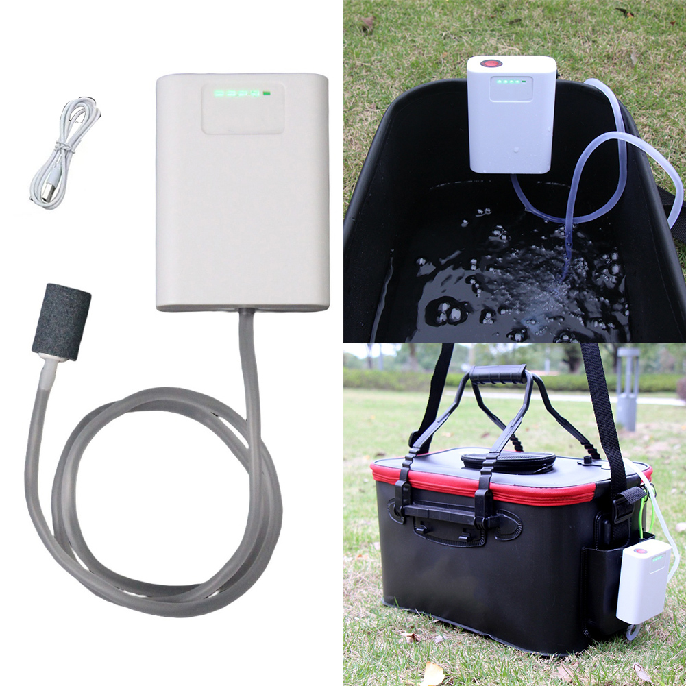 Aquarium Fish Keeping - Pompa Tangki Ikan Beroksigen USB Aerator