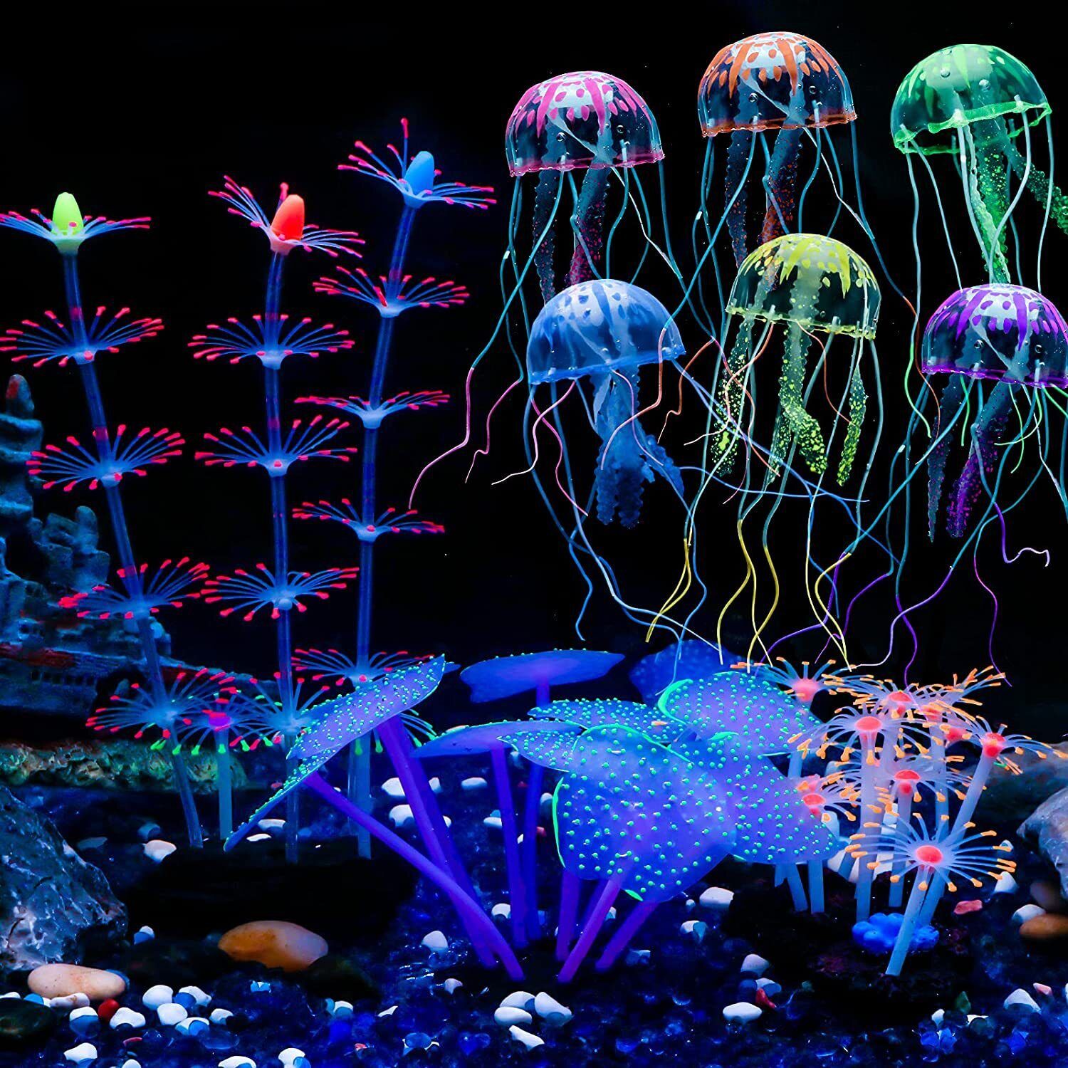 Silikon Bercahaya untuk Lanska - Aquarium Fish Enrichment ulasan dan harga
