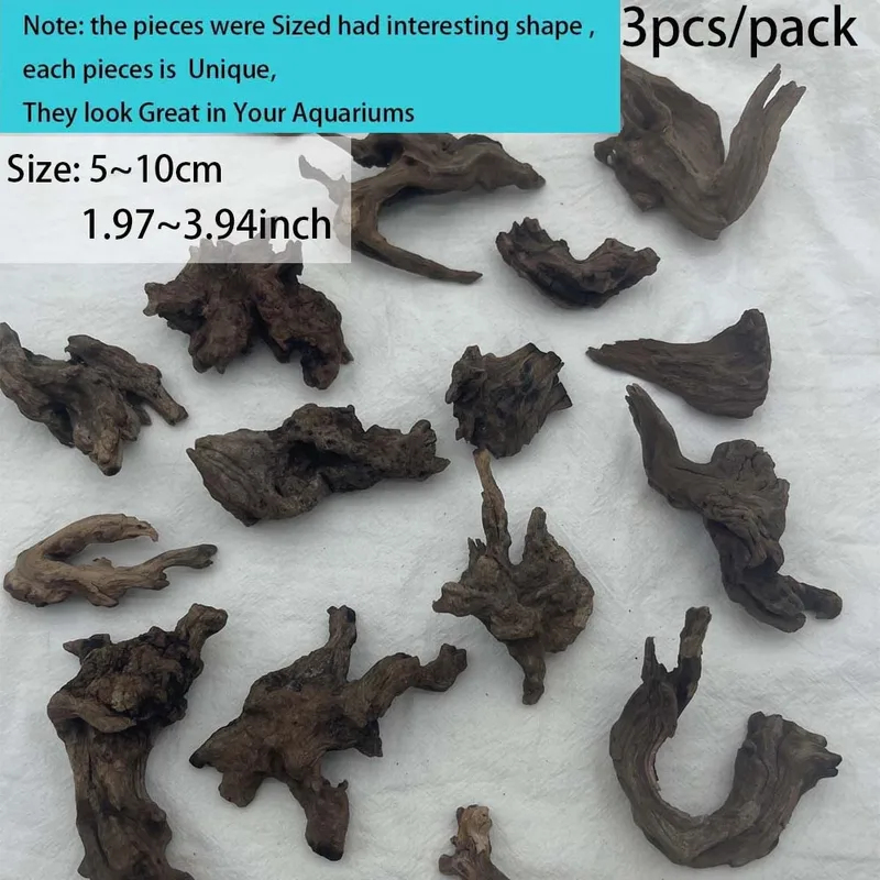 Kayu Apung Alami untuk Dekoras - Aquarium Fish Enrichment ulasan dan harga