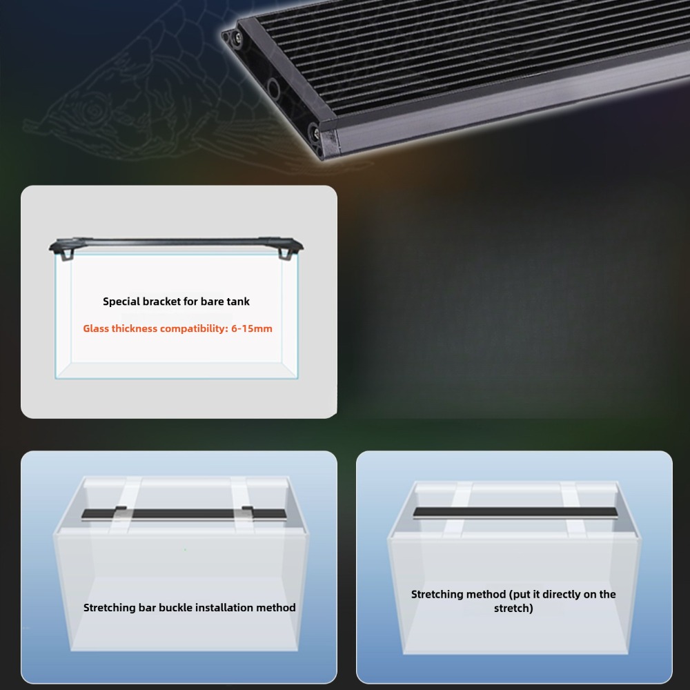 Lampu LED Akuarium 2ft/3ft/4ft - Aquarium Fish Parrot ulasan dan harga