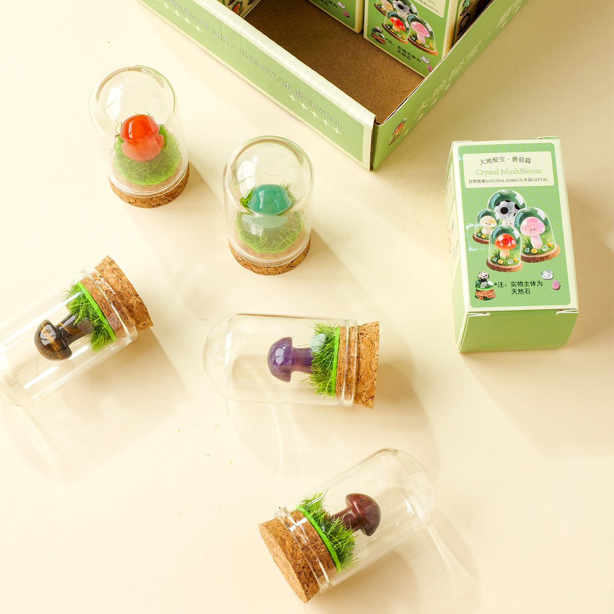 1 Buah Botol Penanda Mineral J - Aquarium Decoration Rock ulasan dan harga