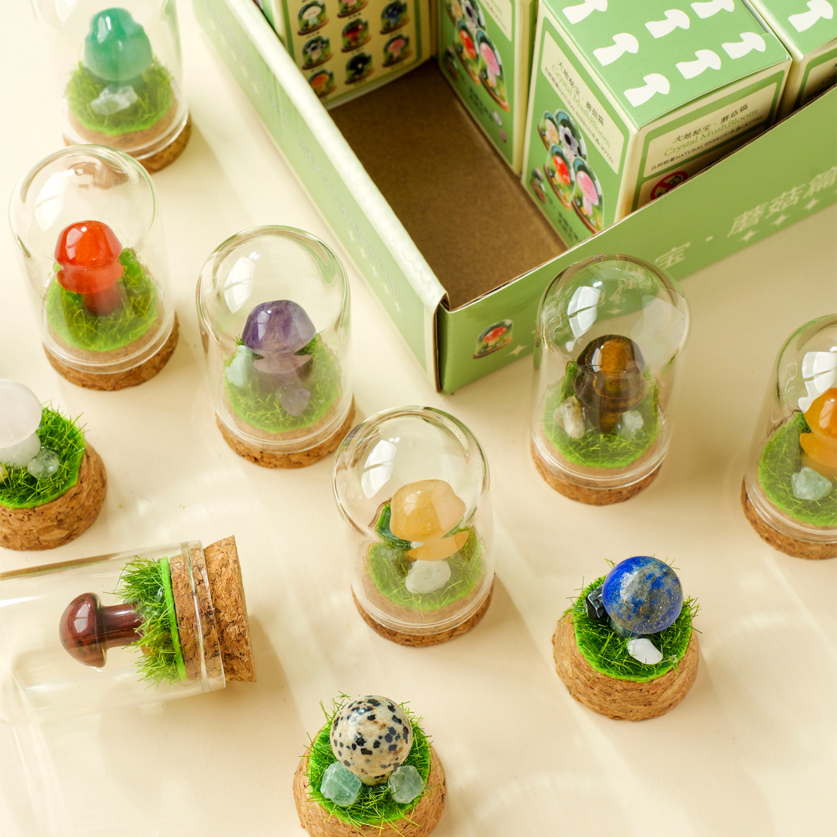 1 Buah Botol Penanda Mineral J - Aquarium Decoration Rock ulasan dan harga