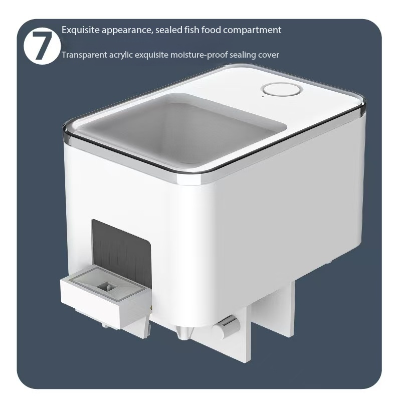 Pengumpan Ikan Akuarium Pintar - Aquarium Fish Auto Feeder ulasan dan harga