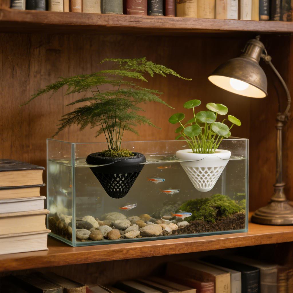 2 Buah Tempat Tanaman Akuarium - Aquarium Fish Enrichment ulasan dan harga