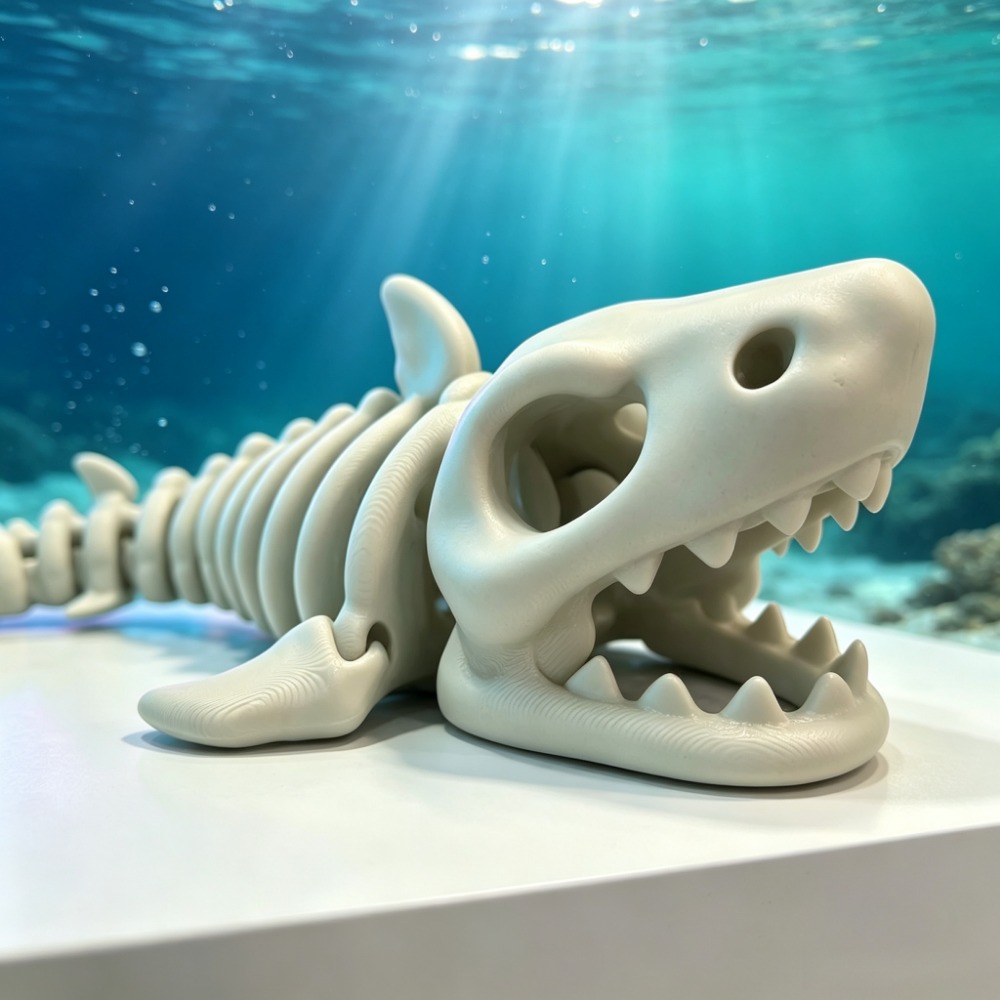 Dekorasi Akuarium Kerangka Hiu - Aquarium Fish Enrichment ulasan dan harga