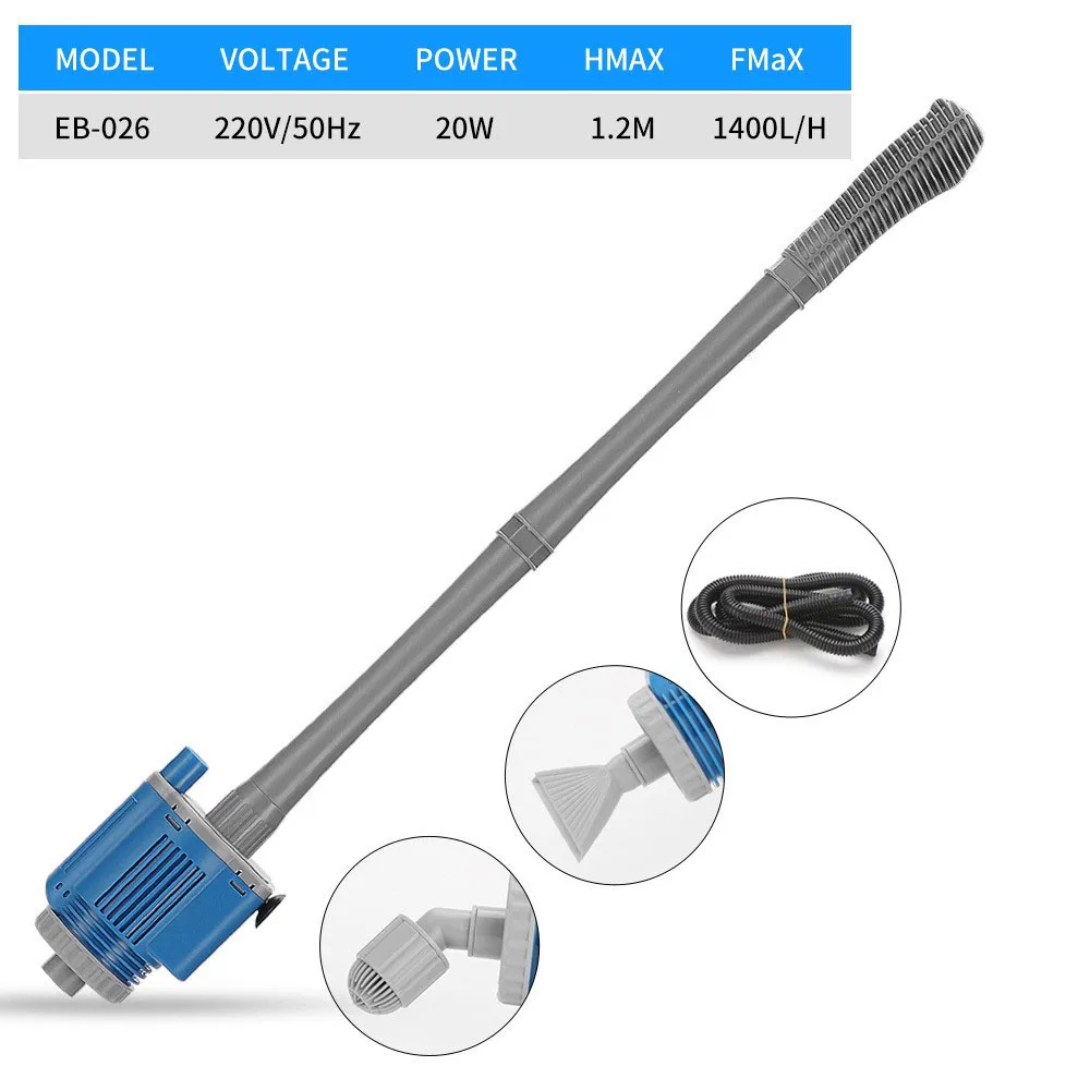 Pompa Ganti Air Akuarium Alat  - Gravel Vacuum Cleaner ulasan dan harga
