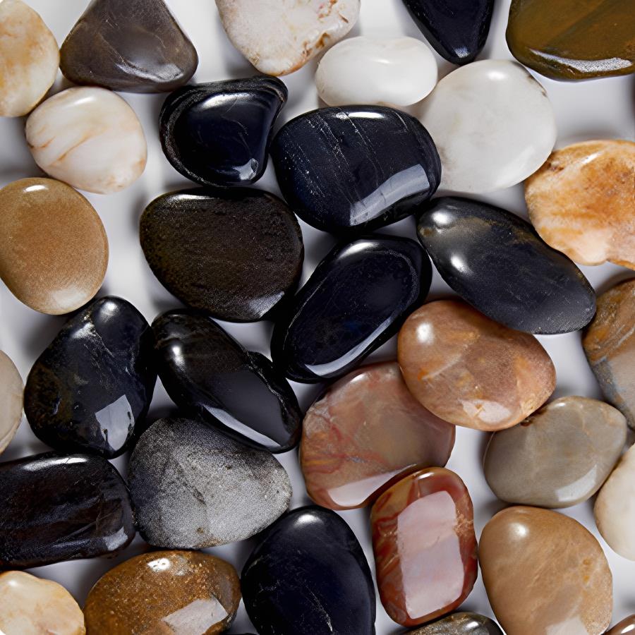 300-700g Kerikil Sungai Halus, - Aquarium Decoration Rock ulasan dan harga