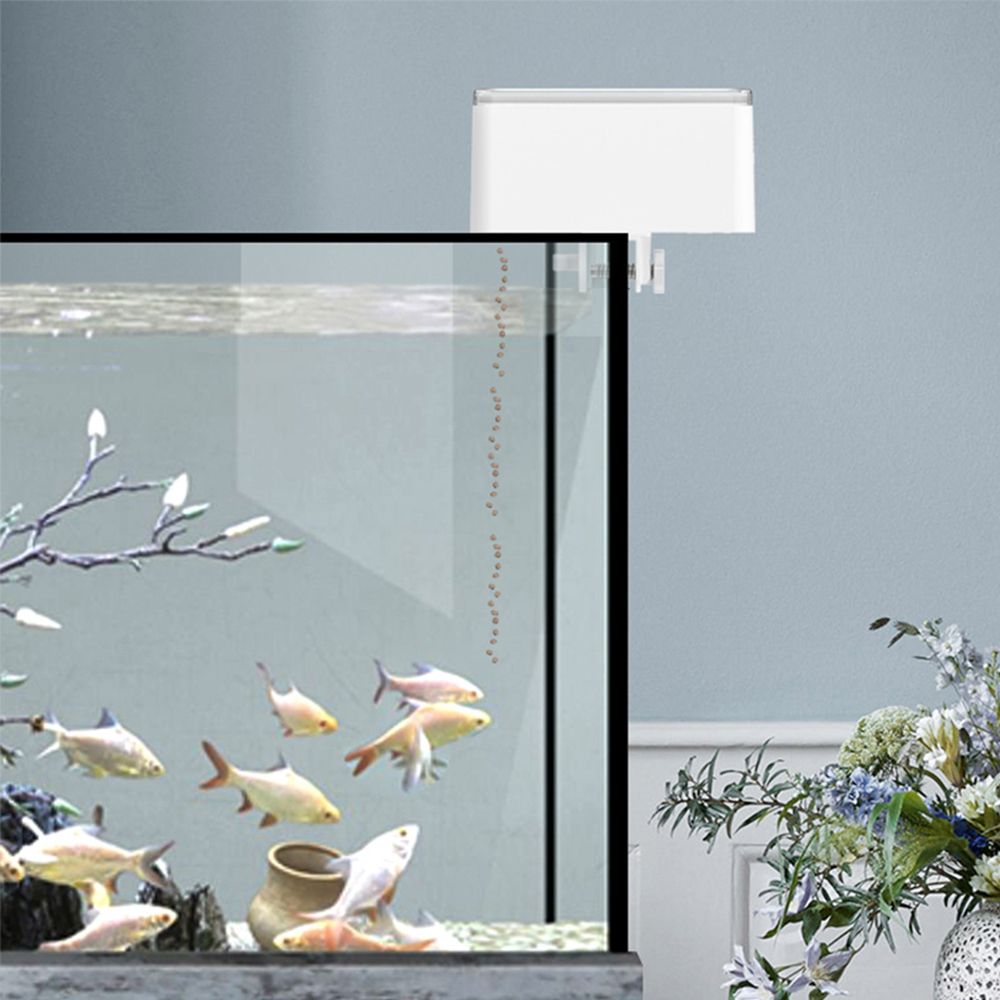 Pengumpan Ikan Kapasitas Besar - Aquarium Fish Auto Feeder ulasan dan harga
