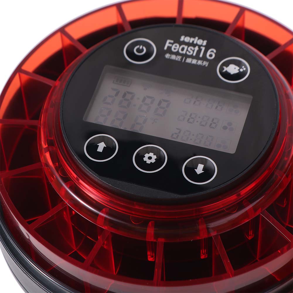 dengan Timer Fish Auto Feeder  - Aquarium Fish Auto Feeder ulasan dan harga