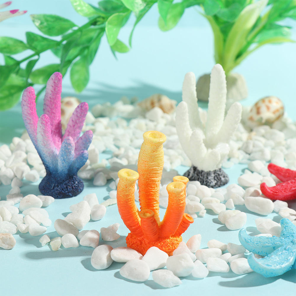 Buatan Coral Ikan Tangki Ornam - Aquarium Decoration Rock ulasan dan harga