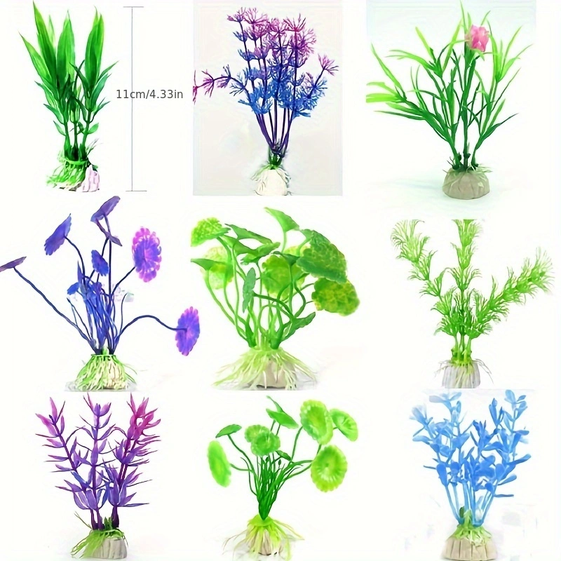 Tanaman Plastik Bawah Air Buat - Aquarium Fish Enrichment ulasan dan harga