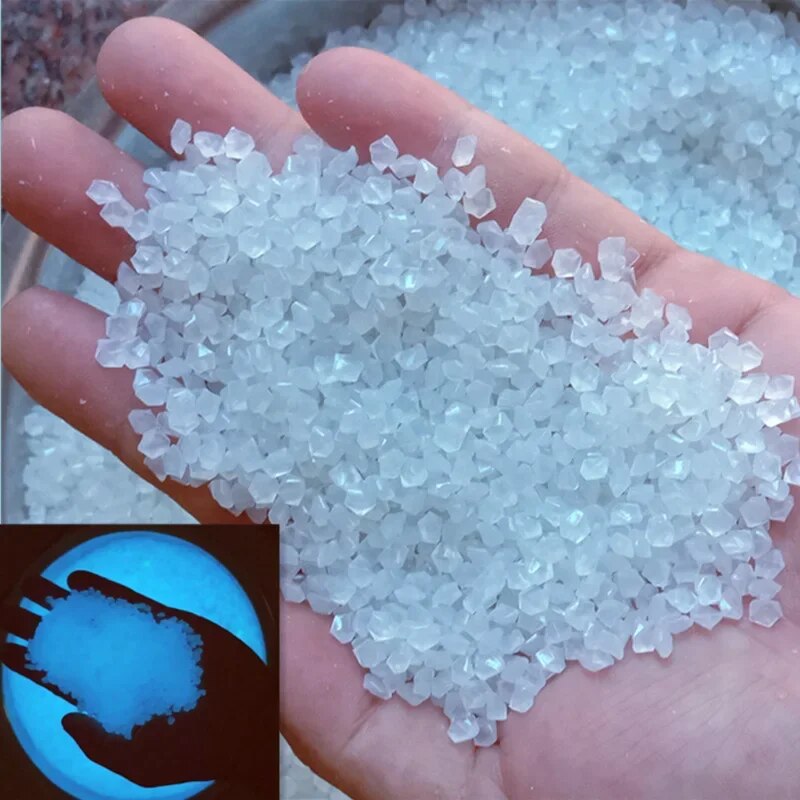 1000 buah 3-5mm pasir bercahay - Aquarium Decoration Rock ulasan dan harga