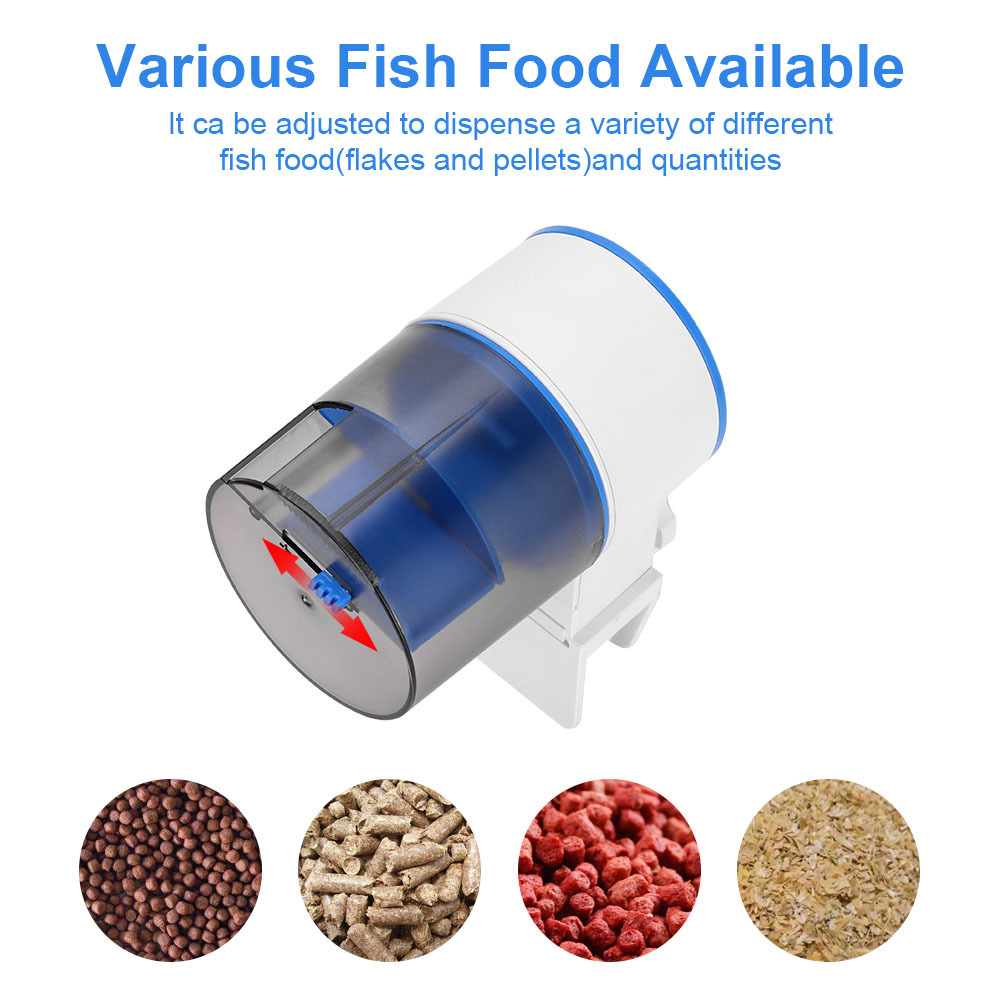 Pengumpan Ikan Otomatis Pengat - Aquarium Fish Auto Feeder ulasan dan harga