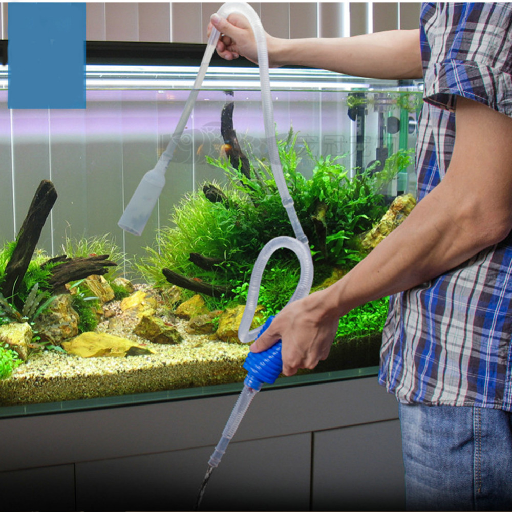Penyedot debu akuarium, Filter - Gravel Vacuum Cleaner ulasan dan harga