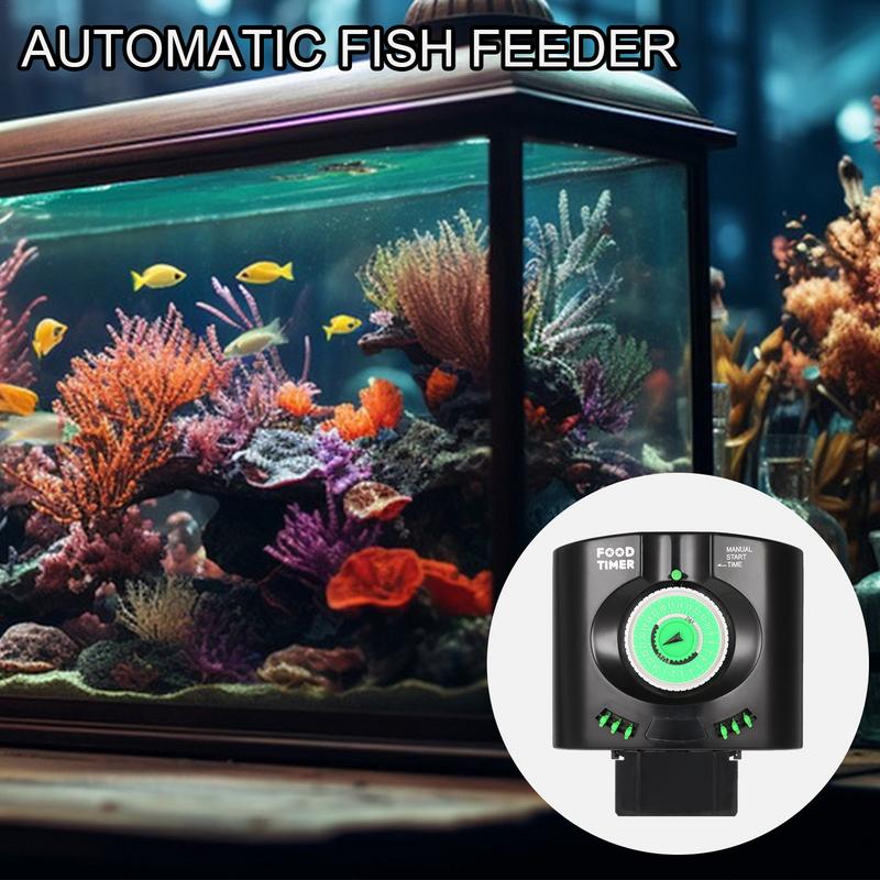 Dispenser pemberi makan ikan o - Aquarium Fish Auto Feeder ulasan dan harga