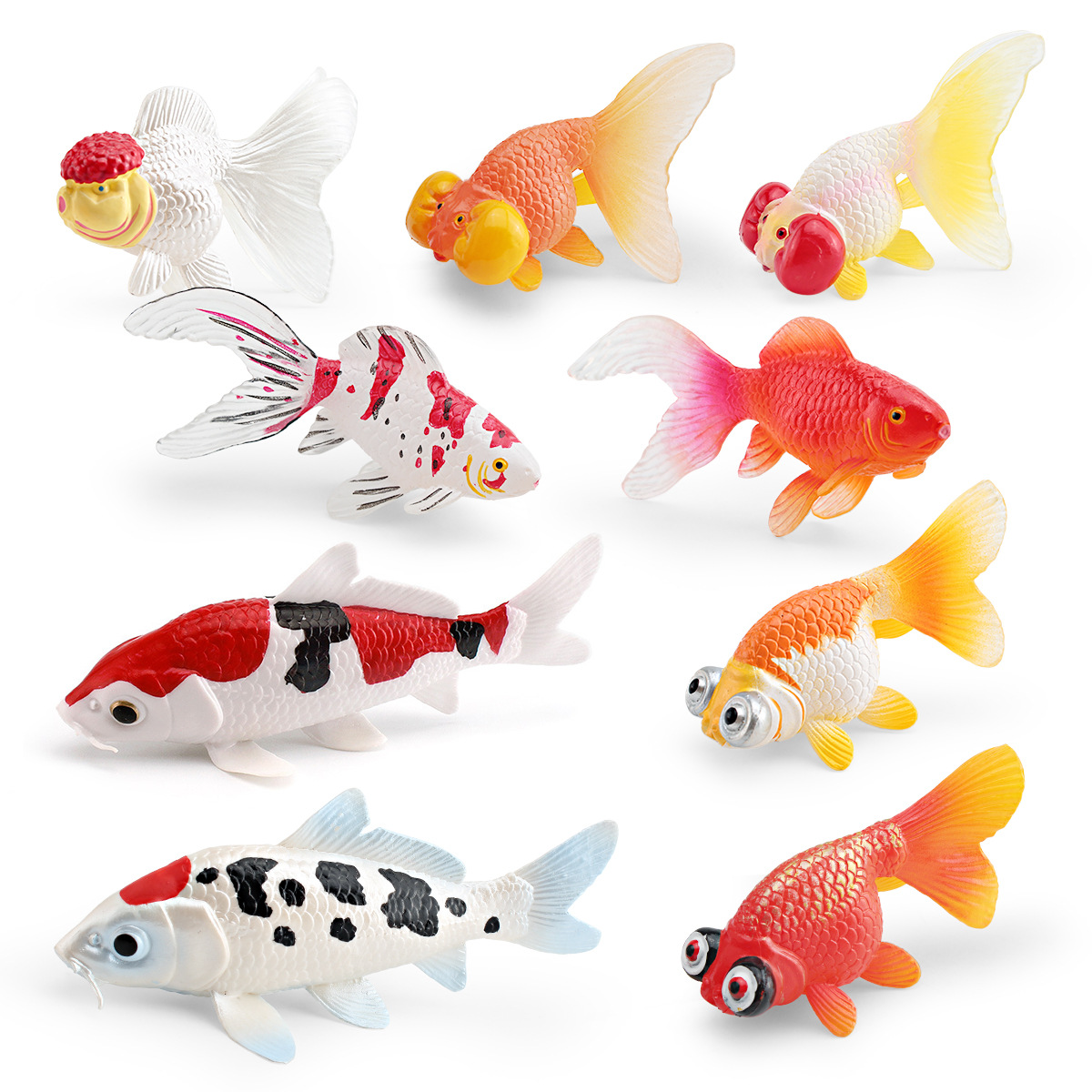 Ikan Mas Plastik Berwarna-warn - Aquarium Fish Reviews ulasan dan harga