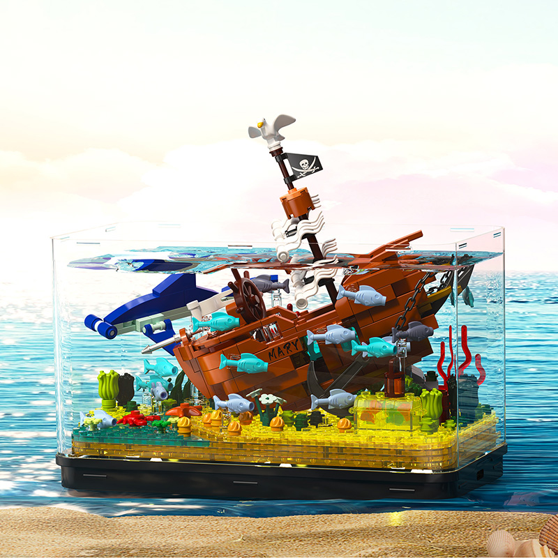 MOC Titanic jalur kapal peromp - Aquarium Fish Keeping ulasan dan harga