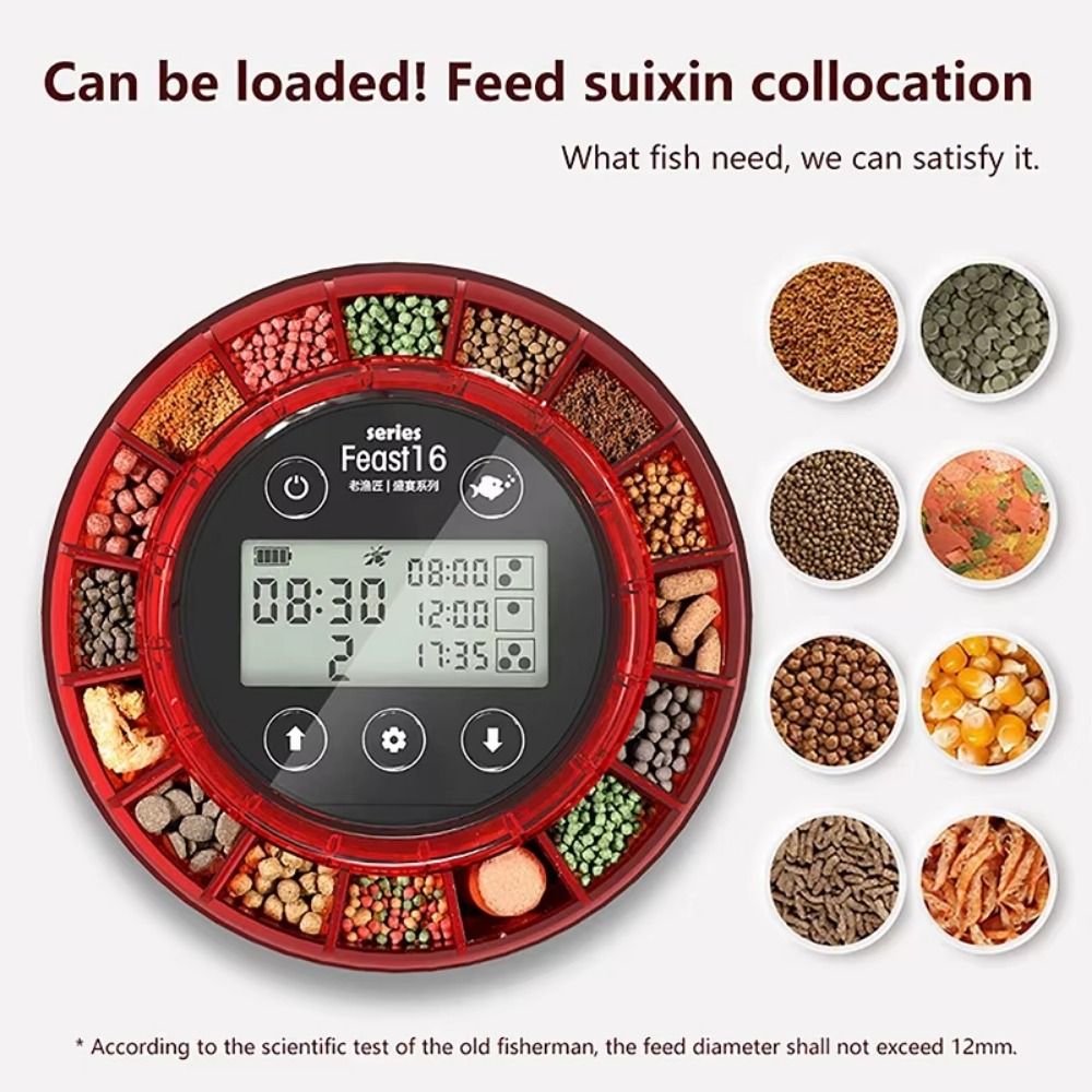 Dengan Timer Fish Auto Feeder  - Aquarium Fish Auto Feeder ulasan dan harga