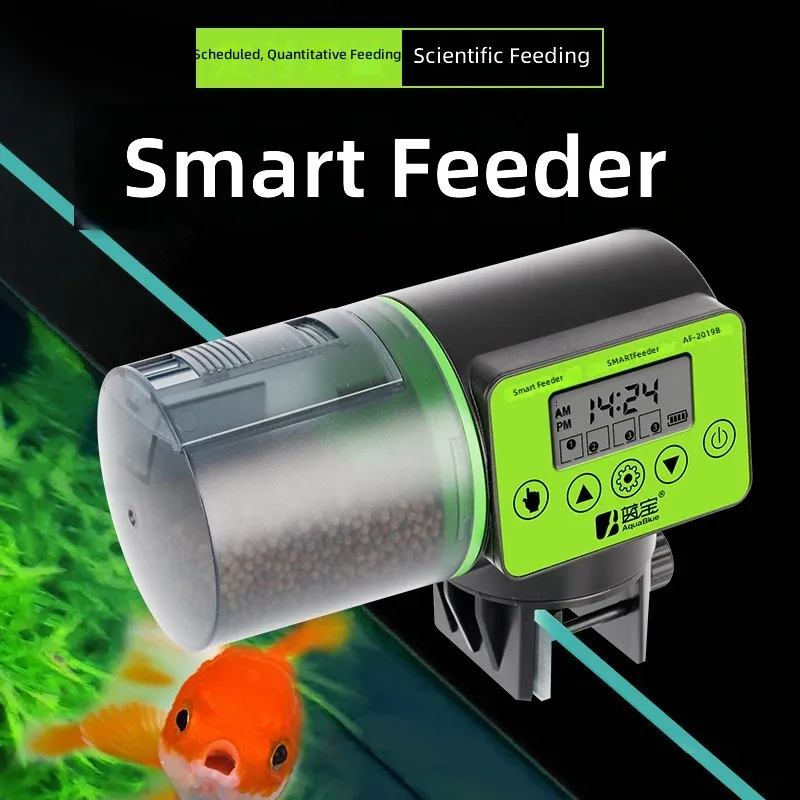 Pengumpan Ikan Otomatis untuk  - Aquarium Fish Auto Feeder ulasan dan harga