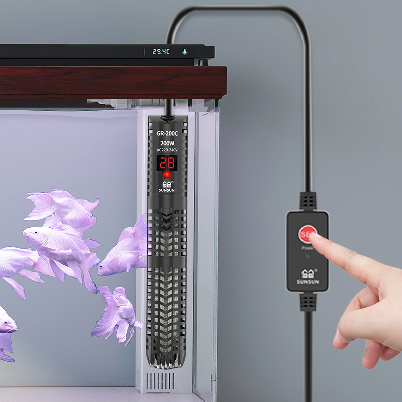 Pemanas Akuarium Seri GR, Kaca - Aquarium Fish Parrot ulasan dan harga