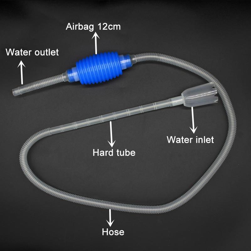 Penyedot debu akuarium, akseso - Gravel Vacuum Cleaner ulasan dan harga