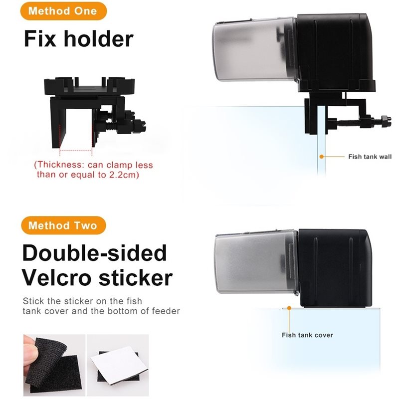 ABGH-Wifi Smart Aquarium Feede - Aquarium Fish Auto Feeder ulasan dan harga