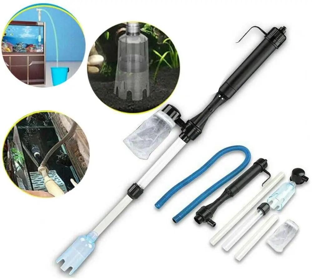 Pengubah Air Elektrik Pompa Si - Gravel Vacuum Cleaner ulasan dan harga