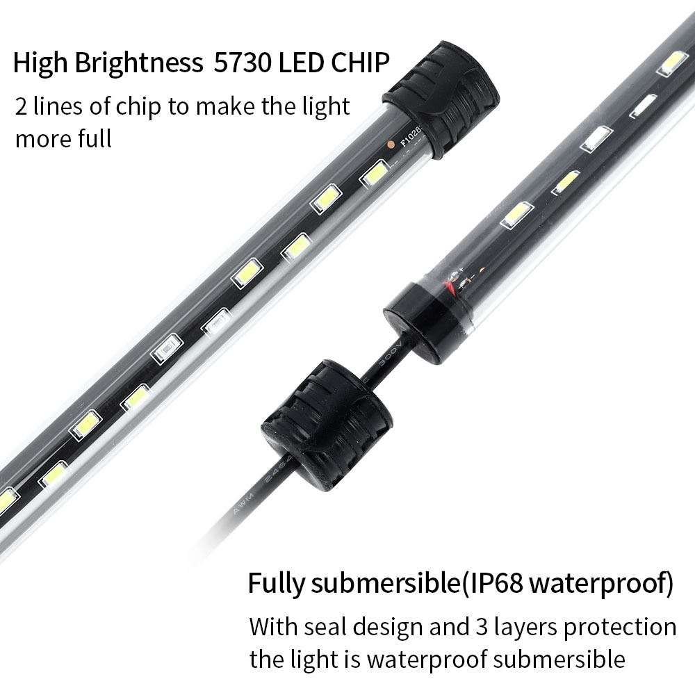 Lampu Akuarium LED 90-260V Lam - Aquarium Fish Enrichment ulasan dan harga