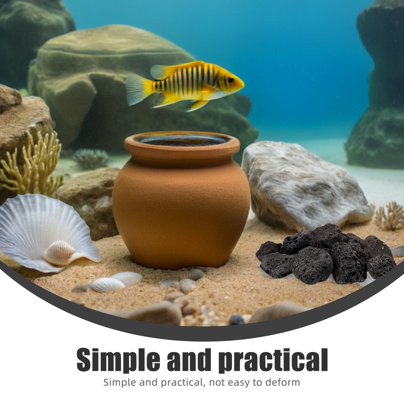 1 Pak Batu Vulkanik Alami Batu - Aquarium Decoration Rock ulasan dan harga
