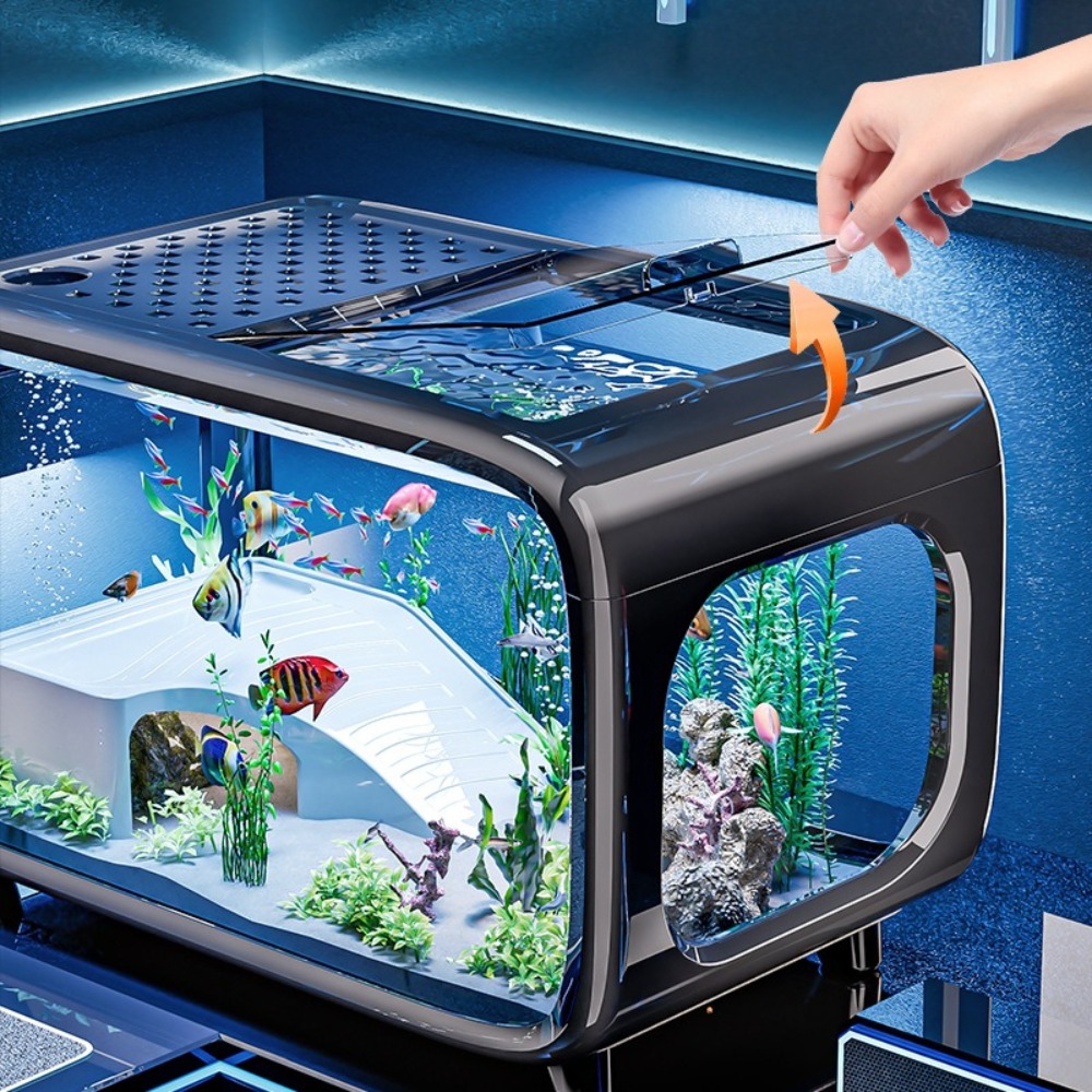 Akuarium Ikan Emas Kecil Dekor - Aquarium Fish Enrichment ulasan dan harga