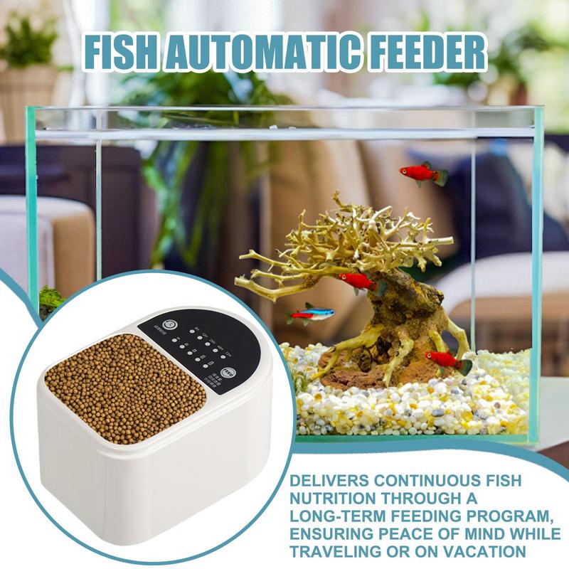 Pengumpan Ikan Otomatis untuk  - Aquarium Fish Auto Feeder ulasan dan harga
