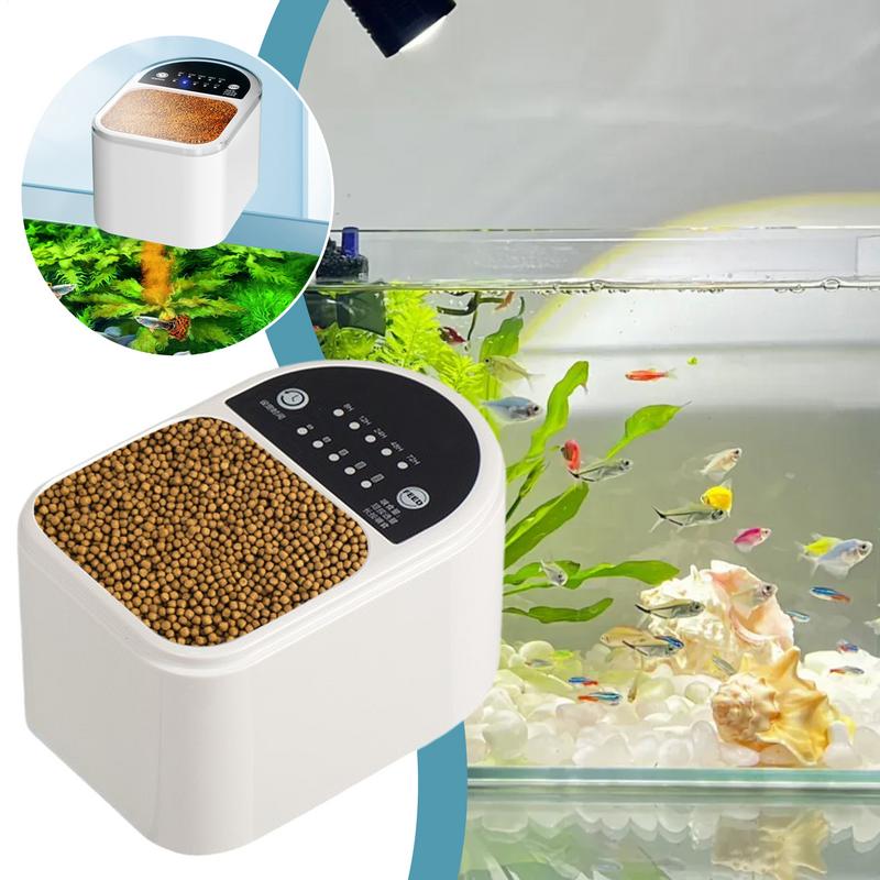 Pengumpan Ikan Otomatis untuk  - Aquarium Fish Auto Feeder ulasan dan harga