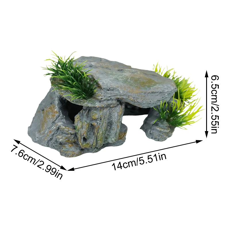 Gua Batu Reptil Alami, Tempat  - Aquarium Decoration Rock ulasan dan harga