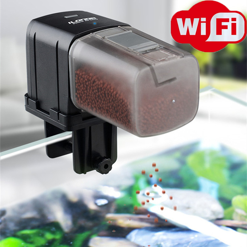 Pengumpan Ikan WiFi Pintar Rem - Aquarium Fish Auto Feeder ulasan dan harga