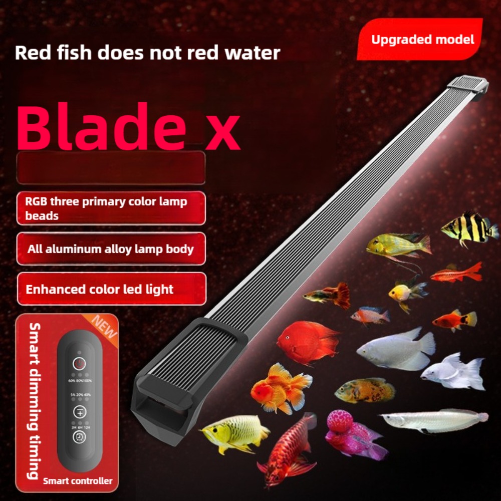 Lampu LED Akuarium dengan Peng - Aquarium Fish Parrot ulasan dan harga